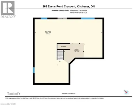 268 Evens Pond Crescent Kitchener ON N2R 0B8