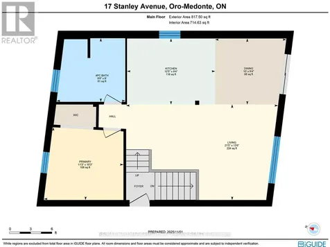 17 Stanley Avenue Oro-medonte ON L0L 1T0