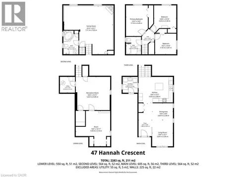 47 Hannah Crescent Hamilton ON L9B 2V4