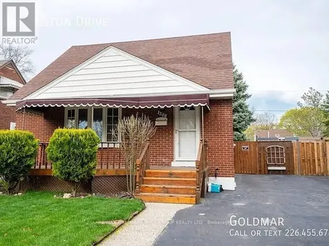 1308 Tilston Drive Windsor ON N9B 3C7