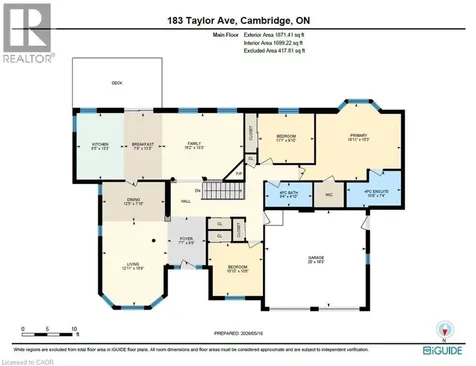183 Taylor Cambridge ON N1R 8H9