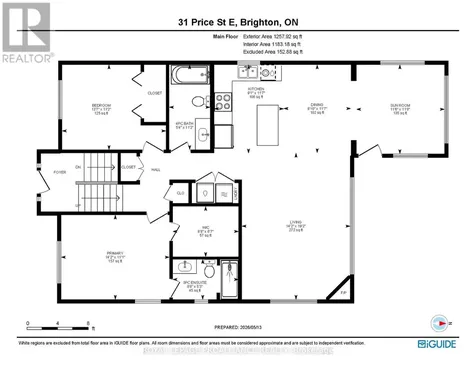 31 Price Street East Brighton ON K0K 1H0