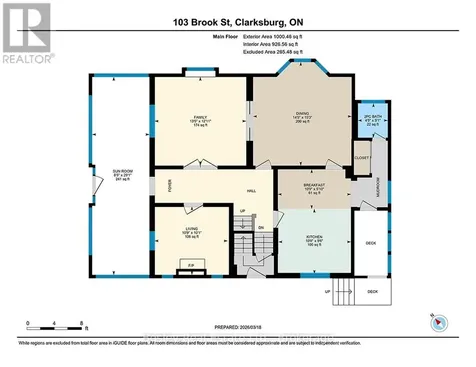 103 Brook Street Blue Mountains ON N0H 1J0