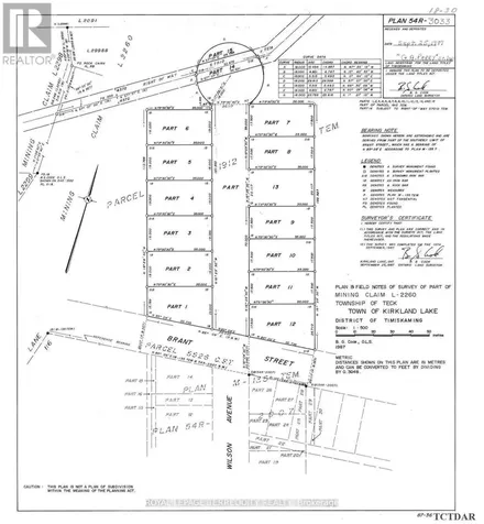 Wilson Avenue Kirkland Lake ON P2N 1H1