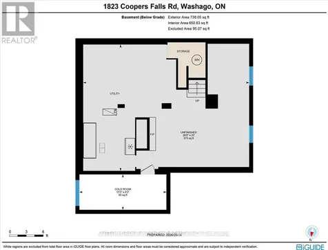 1823 Coopers Falls Road Ramara ON L0K 2B0