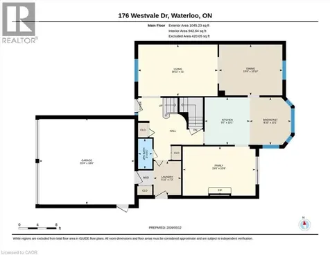 176 Westvale Drive Waterloo ON N2T 1C2