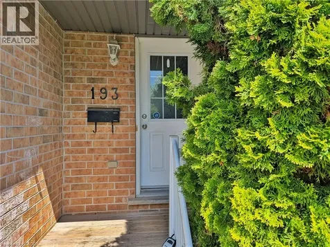 193 Prosperity Drive Kitchener ON N2E 4E5