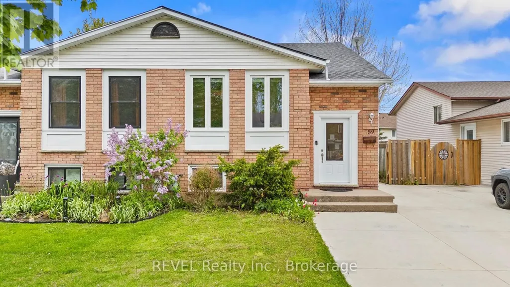 59 Terrace Avenue Welland (broadway) ON L3C 6K1
