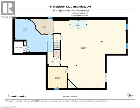44 Mcnichol Drive Cambridge ON N1P 1C9