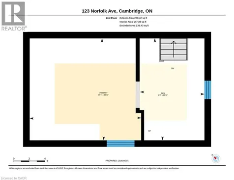 123 Norfolk Avenue Cambridge ON N1R 3V3