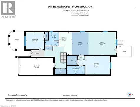 644 Baldwin Crescent Woodstock ON N4T 0G5