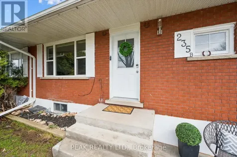 235 Cedarbrae Avenue Waterloo ON N2L 4S8