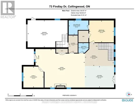 73 Findlay Drive Collingwood ON L9Y 0G6