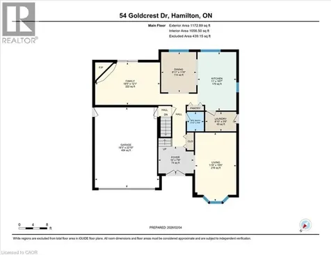 54 Goldcrest Drive Stoney Creek ON L8G 4T6