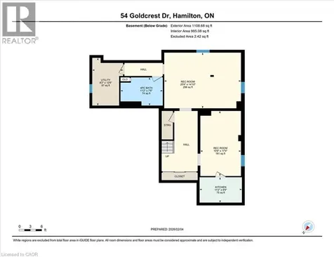 54 Goldcrest Drive Stoney Creek ON L8G 4T6