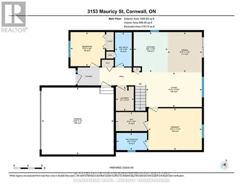 3153 Mauricy Street Cornwall ON K6K 0A1
