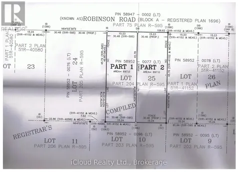 Lot 25 Robinson Road Wasaga Beach ON L9Z 2Z4