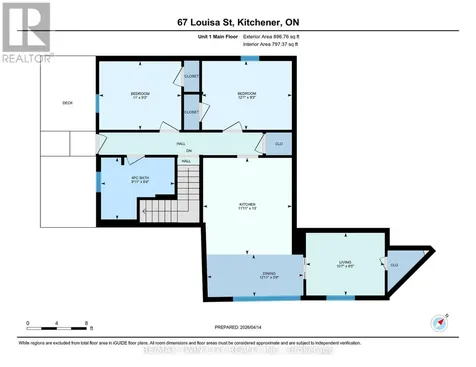 67 Louisa Street West Kitchener ON N2H 5L9