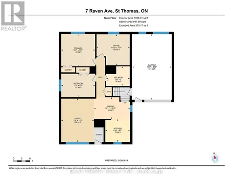 7 Raven Avenue St. Thomas ON N5R 5K8