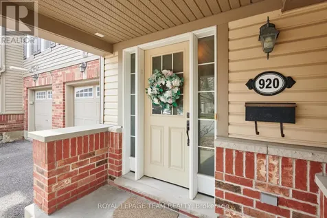 920 Messor Crescent Ottawa ON K2S 0P2