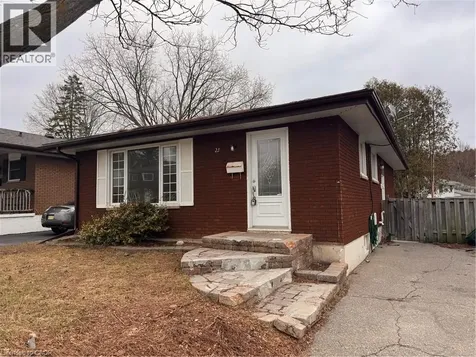 23 Arrowhead Crescent Kitchener ON N2P 1C1