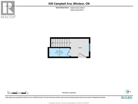 539 Campbell Avenue Windsor ON N9B 2H5