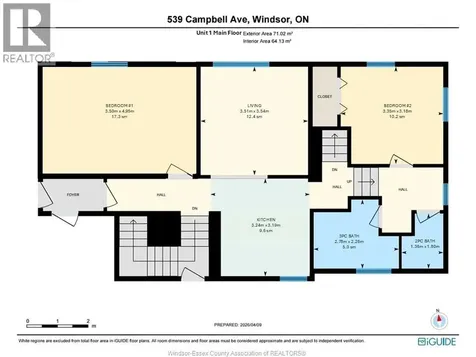 539 Campbell Avenue Windsor ON N9B 2H5