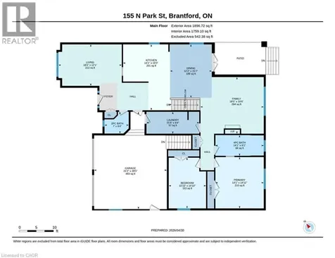 155 North Park Street Brantford ON N3R 4K7