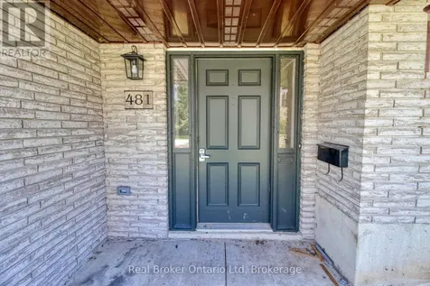 481 4th \"A\" Street West Owen Sound ON N4K 3K2