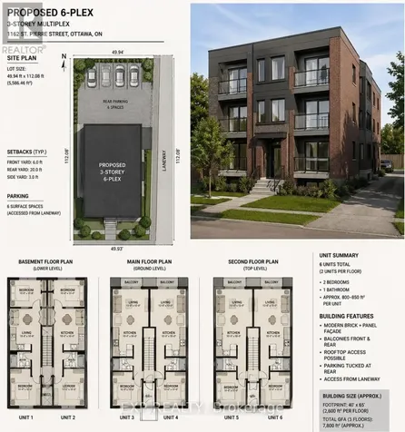 1158 Street Pierre Street Ottawa ON K1C 1L5