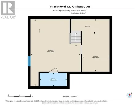 54 Blackwell Drive Kitchener ON N2N 1P8