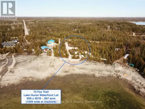 73 Fox Trail Northern Bruce Peninsula ON N0H 1W0
