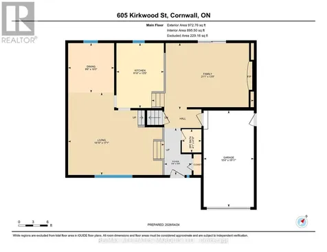 605 Kirkwood Street Cornwall ON K6H 5Y9