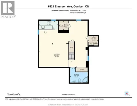 6121 Emerson Avenue Comber ON N0P 1J0