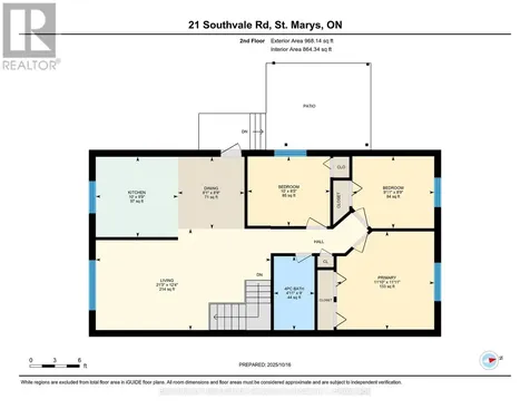 21 Southvale Road St. Marys ON N4X 1E9