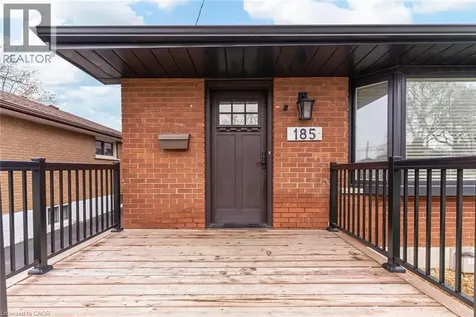 185 Deschene Avenue Hamilton ON L9A 3K3