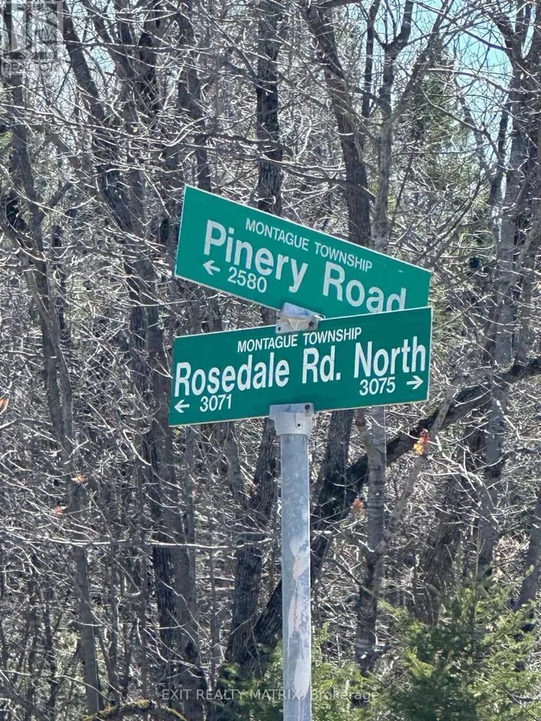 00 Rosedale Rd. Road North Montague ON K7A 4S7