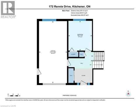 172 Rennie Drive Kitchener ON N2A 1J6