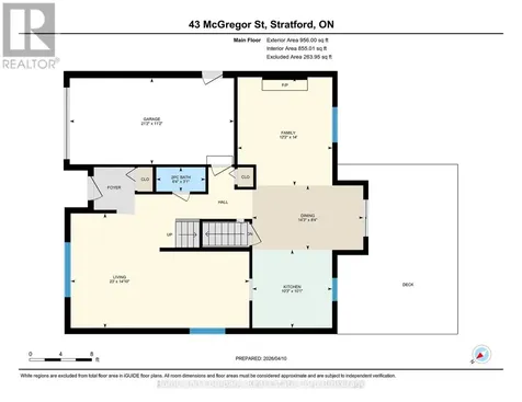 43 Mcgregor Street Stratford ON N4Z 1G5