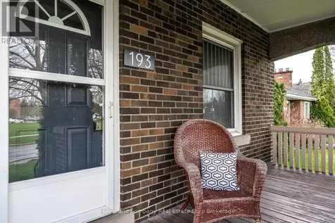 193 St Vincent Street South Stratford ON N5A 2X2