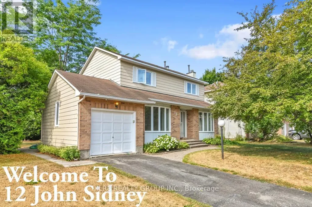 12 John Sidney Crescent Ottawa ON K2S 1J7