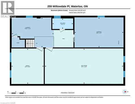259 Willowdale Place Waterloo ON N2J 3M5