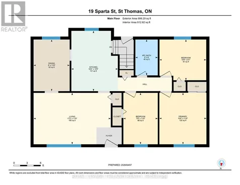 19 Sparta Street St. Thomas ON N5R 5H1
