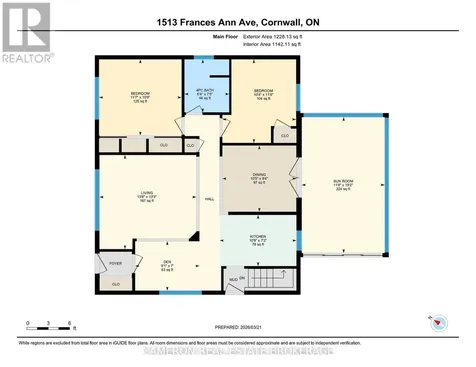 1513 Frances Ann Avenue Cornwall ON K6H 2L3