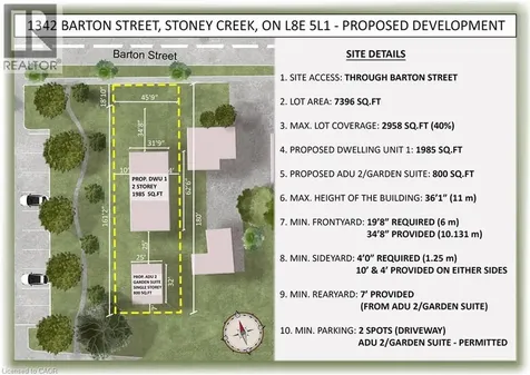 1342 Barton Street Stoney Creek ON L8E 5L1