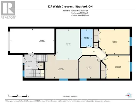 127 Walsh Crescent Stratford ON N5A 7X7