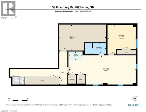 39 Guernsey Drive Kitchener ON N2R 0T7