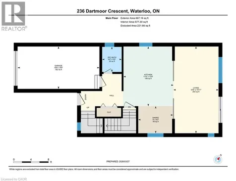 236 Dartmoor Crescent Waterloo ON N2K 2S9