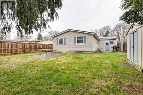 58 Vanbuskirk Drive St. Thomas ON N5R 4Z2