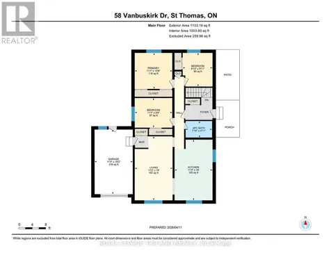 58 Vanbuskirk Drive St. Thomas ON N5R 4Z2